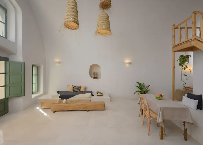 Lejlighedshotel Elements Cave Megalochori (Santorini)